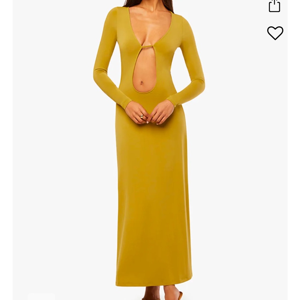 We wore what long sleeve maxi dress